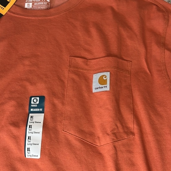 New! Carhartt Force Shirt Size XL Tall - Picture 6 of 13
